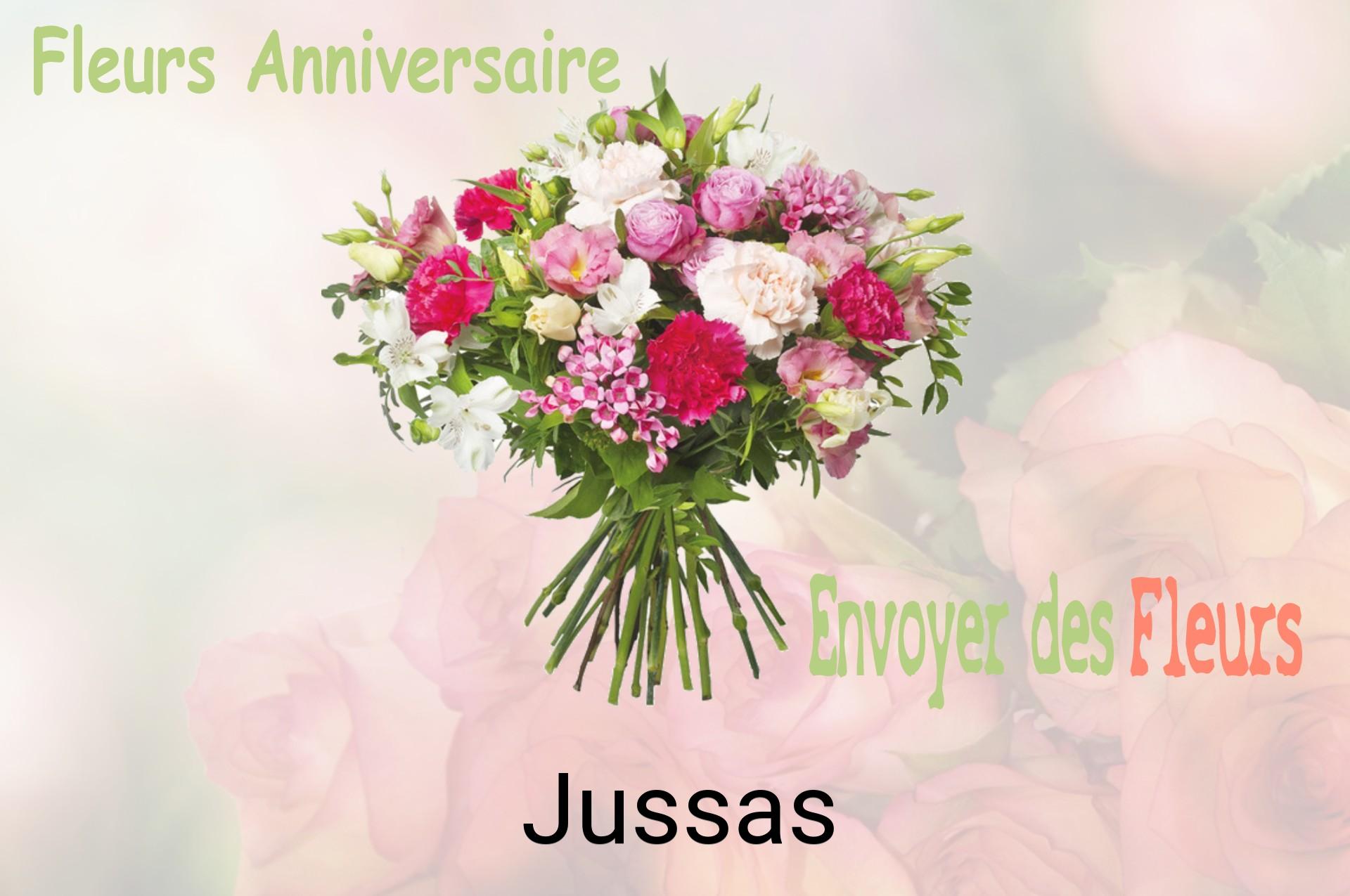 Bouquet de fleurs d’anniversaire livré à Jussas