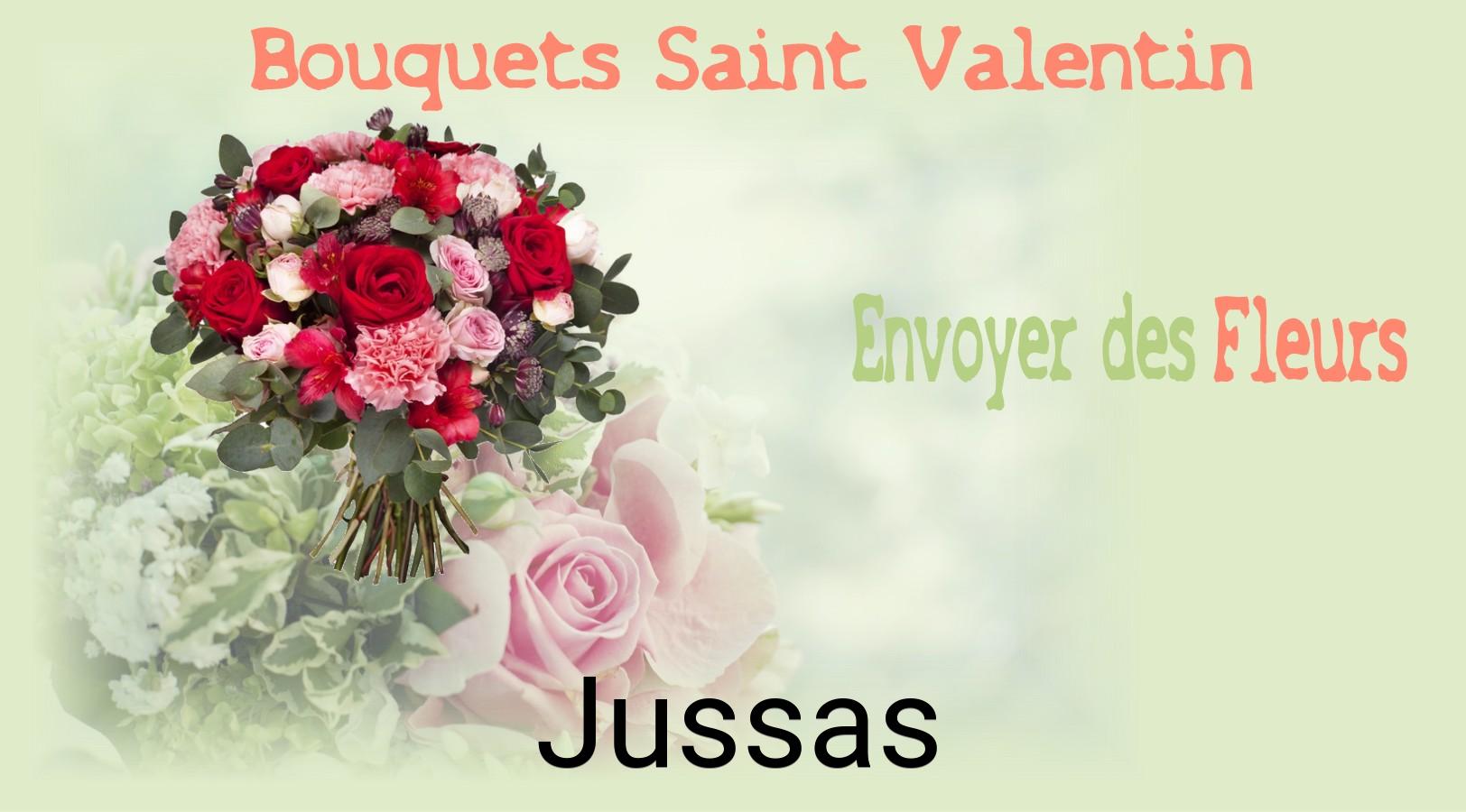 Roses de Saint-Valentin livrées à Jussas
